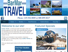 Tablet Screenshot of barmartravel.com